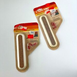 NWT 2 Vintage 6" Bulletin Cork Bar 1990 Push Pin